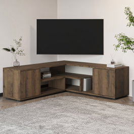 Hanah Home Soporte de TV Roble